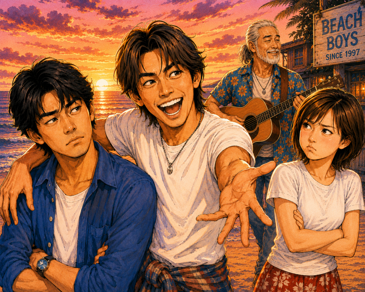 7月3日は波の日！『ビーチボーイズ』から約30年――反町・竹野内・広末・マイク眞木が僕たちに教えてくれた「人生の夏休み」
